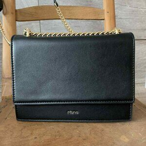 Riona Little Black Satchel | Vegan Material | In Excellent Condition | Worn Once